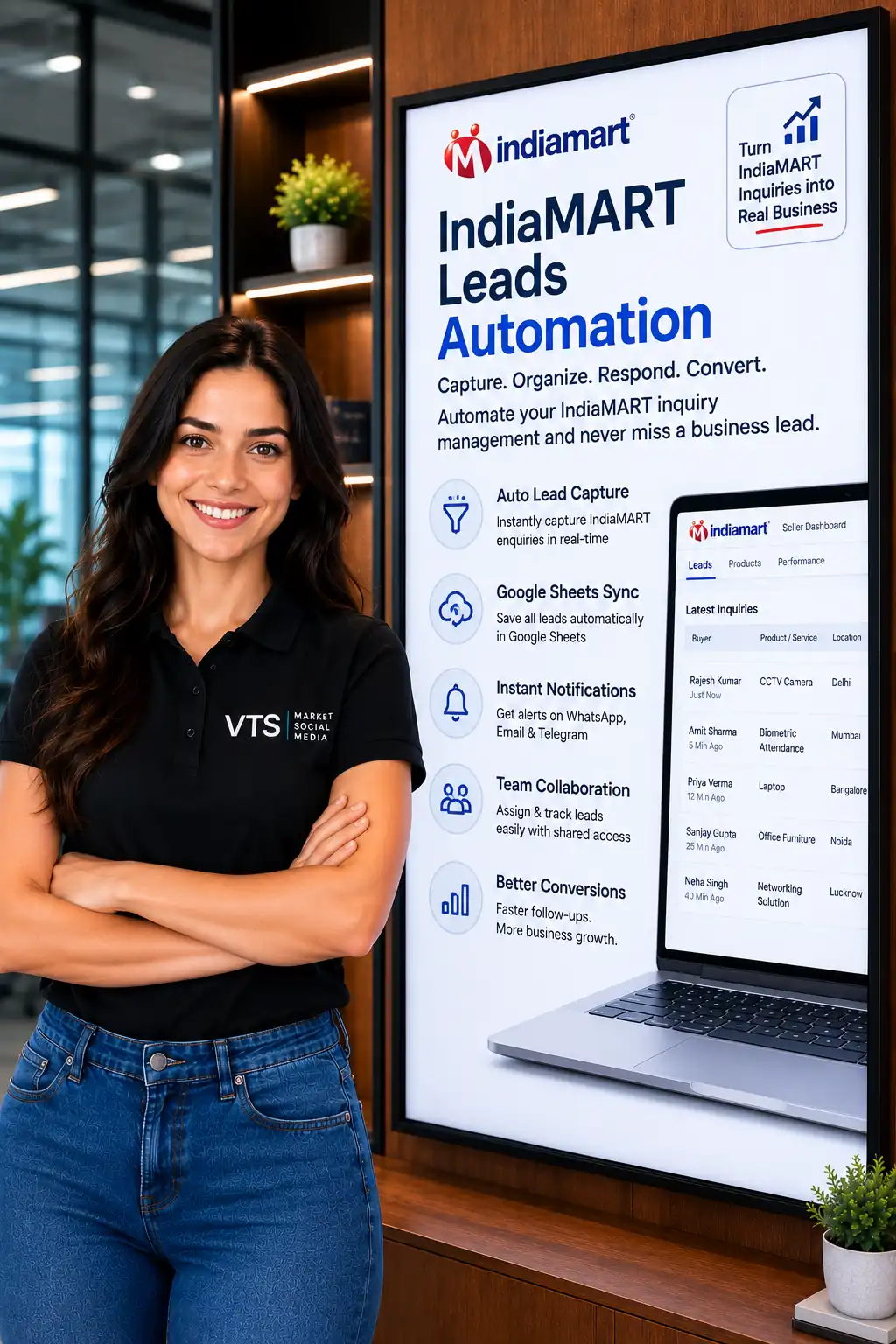 IndiaMART Leads Integration