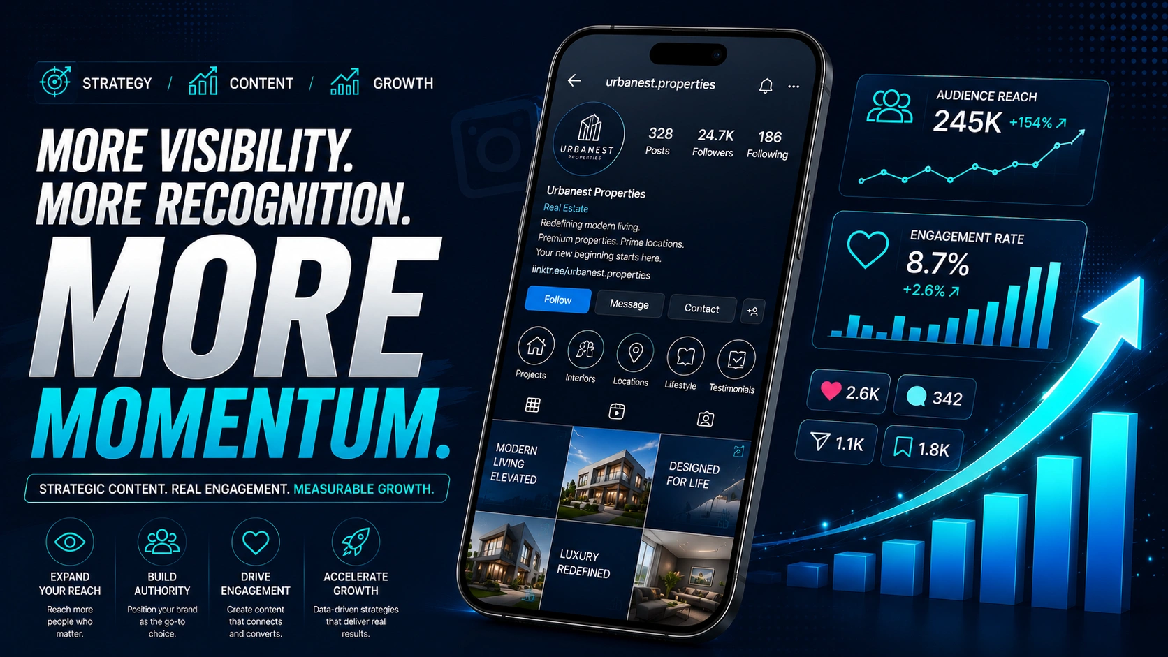 Instagram Brand Promotion Dashboard Analytics