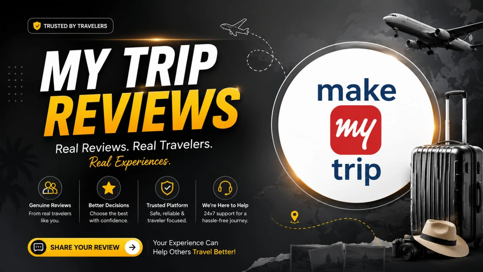 MakeMyTrip Reviews Dashboard Analytics