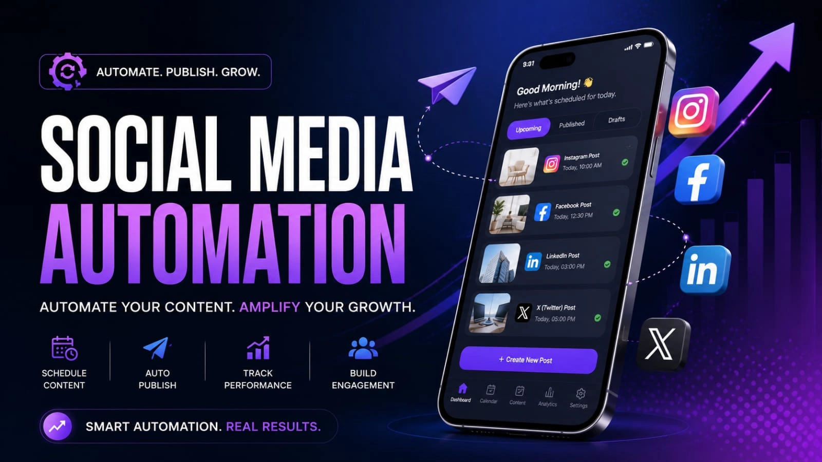 Social Media Dashboard Analytics
