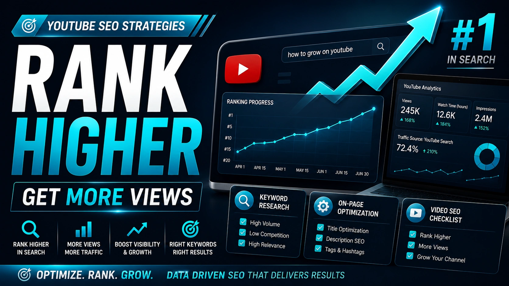 Youtube Seo Dashboard Analytics