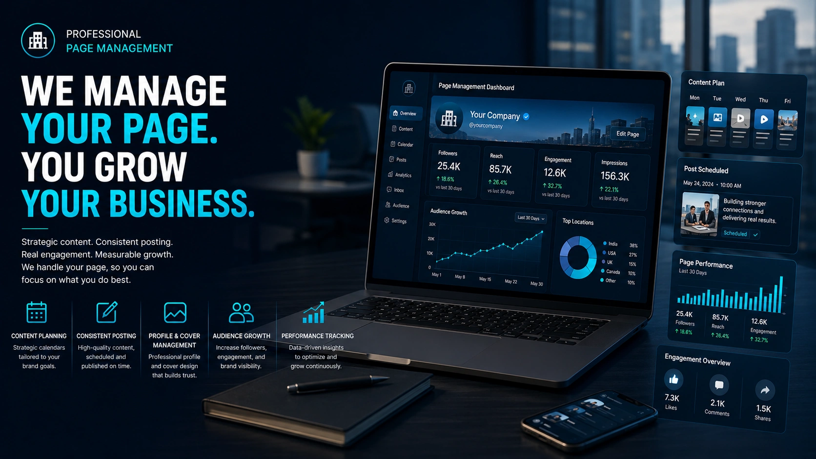 About V-Touch Solutions Corporate Company Page Optimization