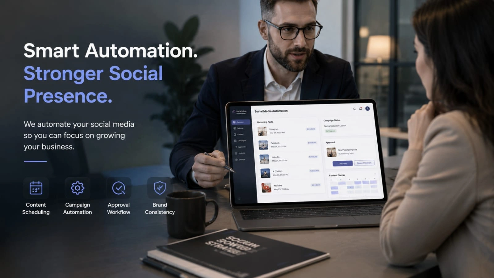 About V-Touch Solutions Corporate Social Media Automation Optimization