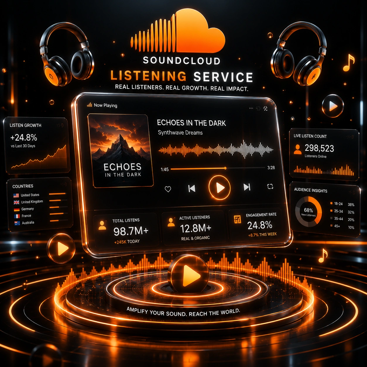 Soundcloud-Listening
