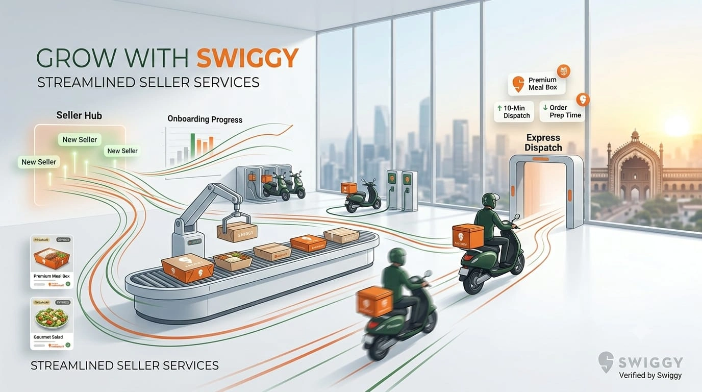 About V-Touch Solutions Corporate Swiggy Seller Optimization