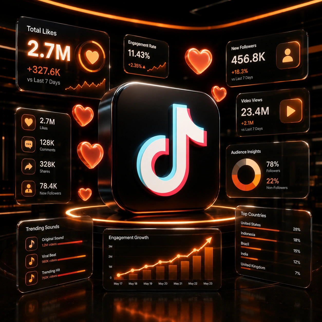 TikTok Video Likes in Thailand