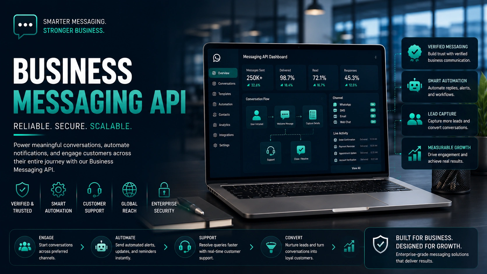 About V-Touch Solutions Corporate Official WhatsApp Business API Optimization