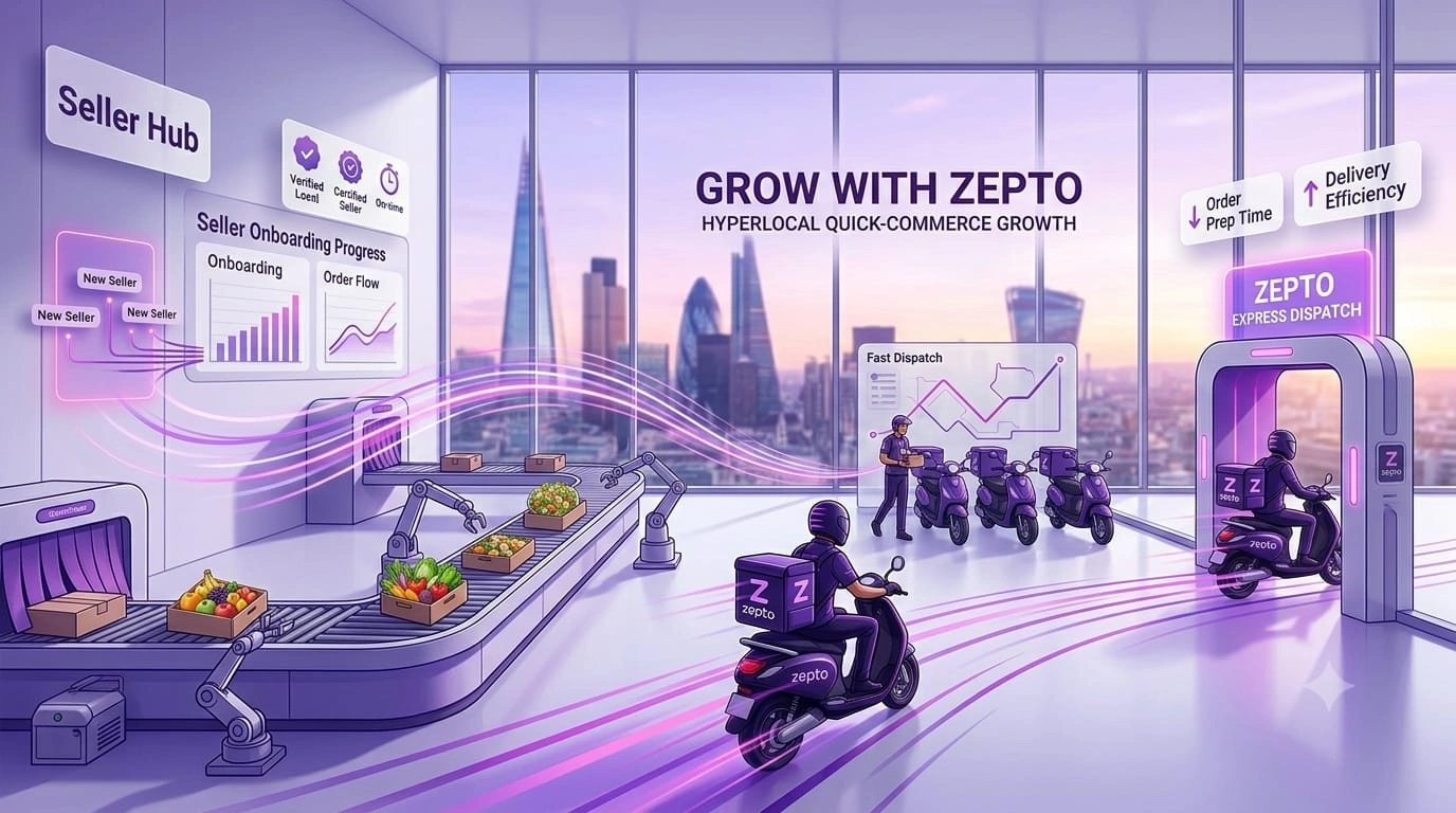 About V-Touch Solutions Corporate Zepto Q-Commerce Operations